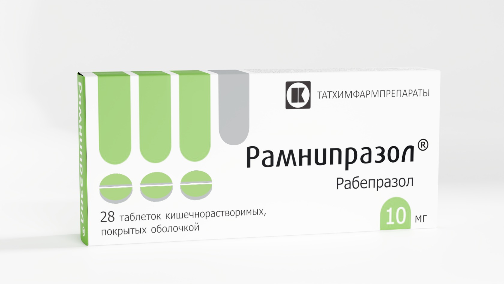 Рамнипразол тбл кишечнор п/о 10мг №28