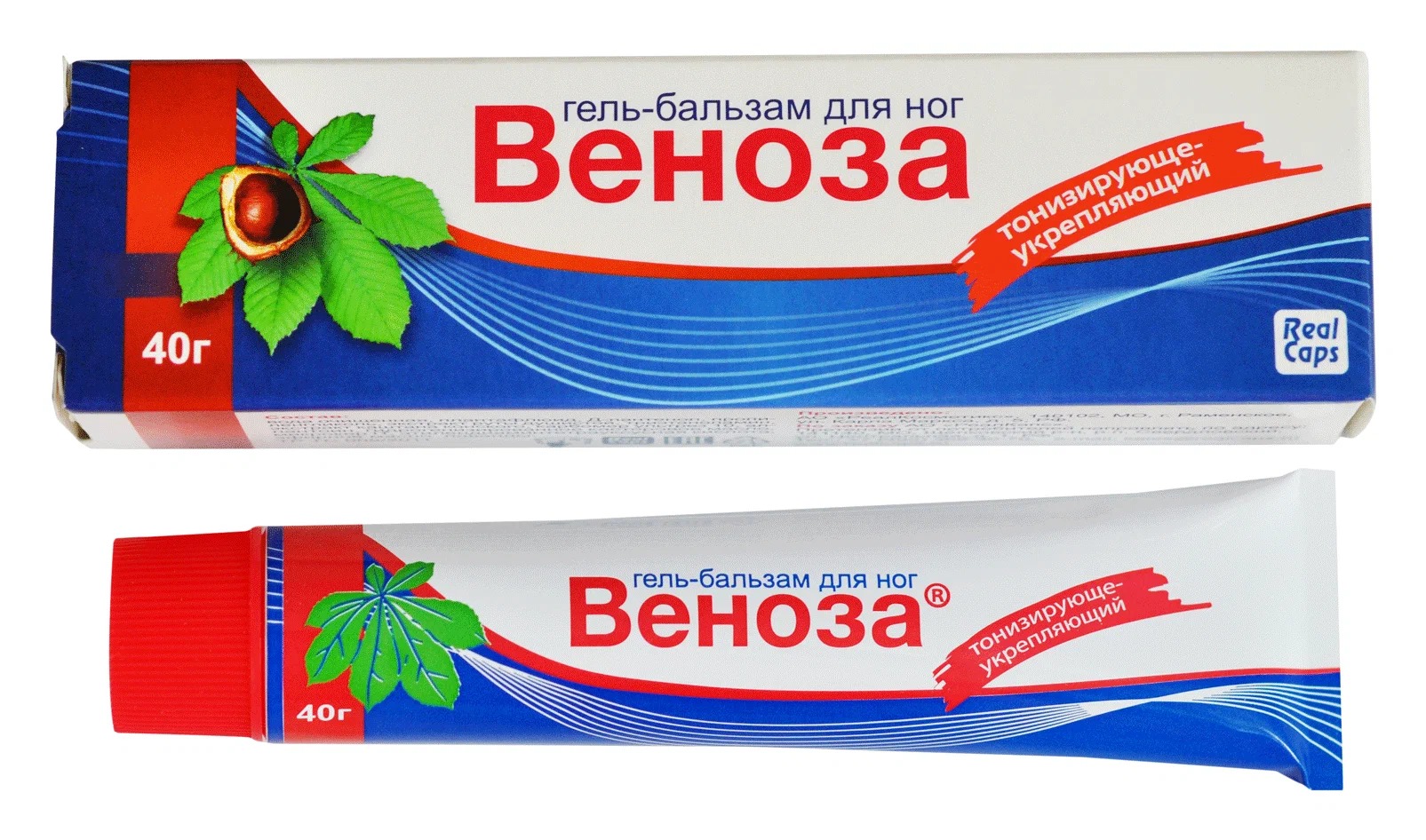 Веноза гель-бальзам д/ног 40мл