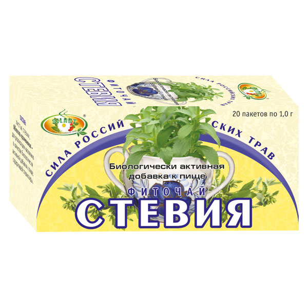 Сила Росс Стевия чай ф/п 1г №20