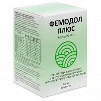 Фемодол Плюс капс 390мг №60