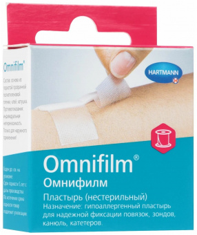 Омнифилм пластырь фиксир 2,5х500см пленка
