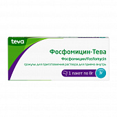Фосфомицин- тева пор д/р-ра д/пр внутрь 3г №1