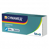 Сумамед капс 250мг №6