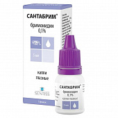 Сантабрим капли гл 0,1% 5мл фл