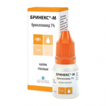 Бринекс-М капли гл 1% 5мл фл