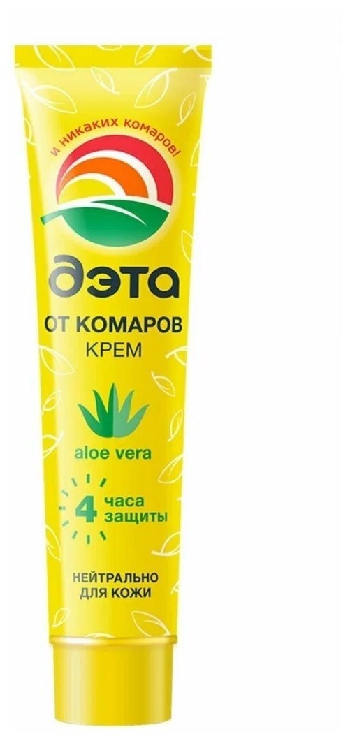Дэта крем эмульсион от комаров с алоэ вера 45мл