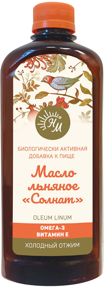 Солнат Льняное масло 500мл
