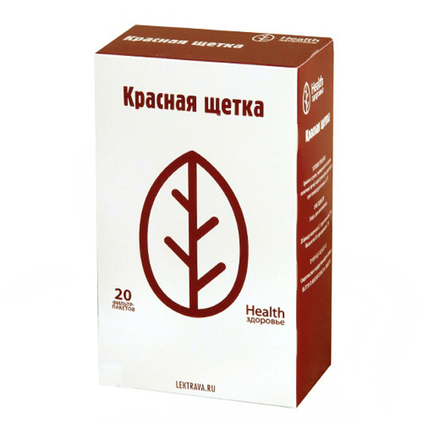 Красная щетка ф/п 1,5г №20