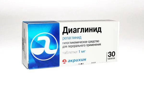 Диаглинид тбл 1мг №30