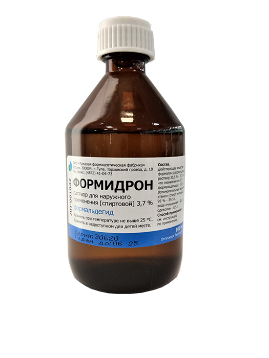 Формидрон р-р д/наруж прим (спиртовой) 100мл