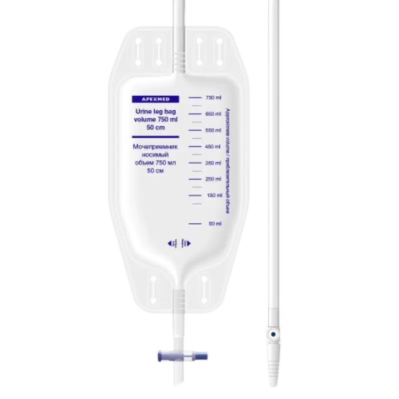 Апексмед мочеприемник носимый 750мл 50см №1