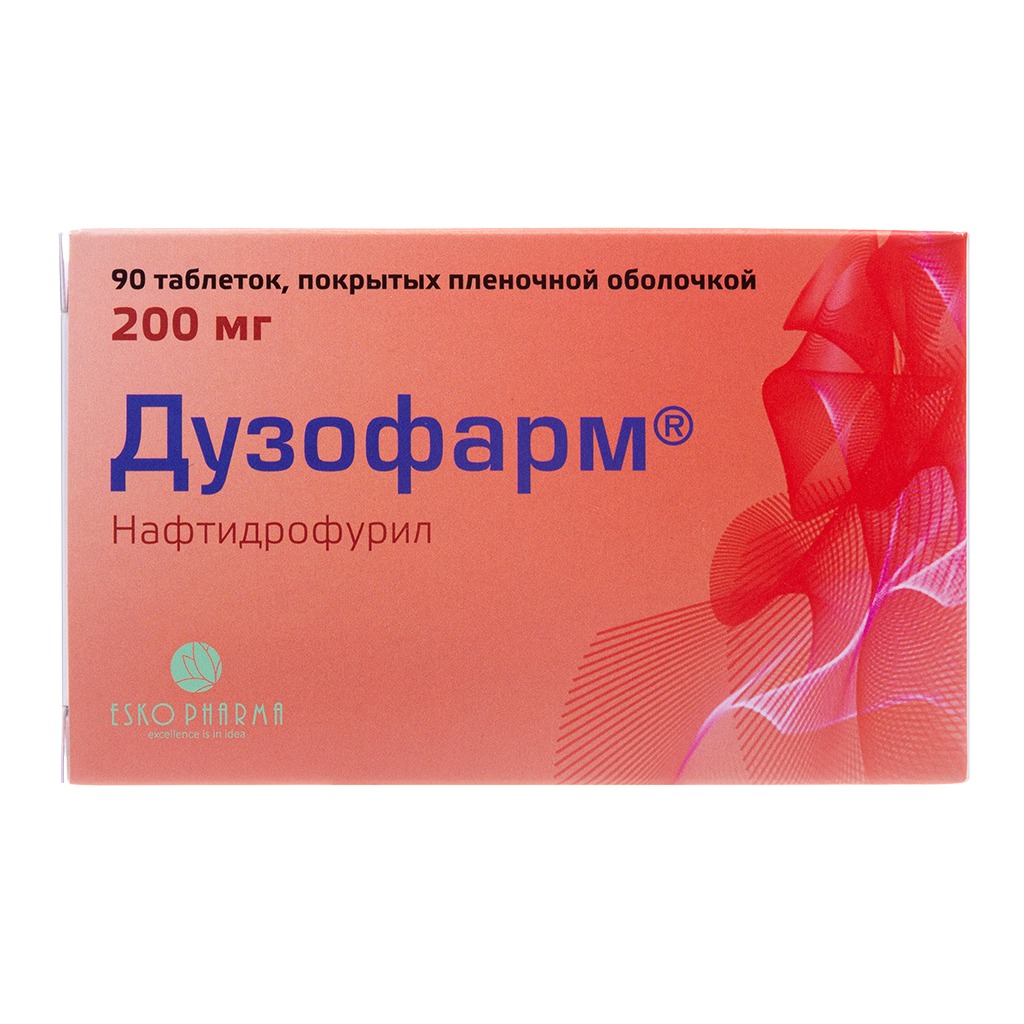 Дузофарм тбл п/п/о 200мг №90