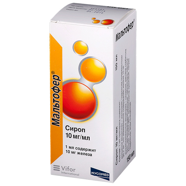 Мальтофер сироп 150мл
