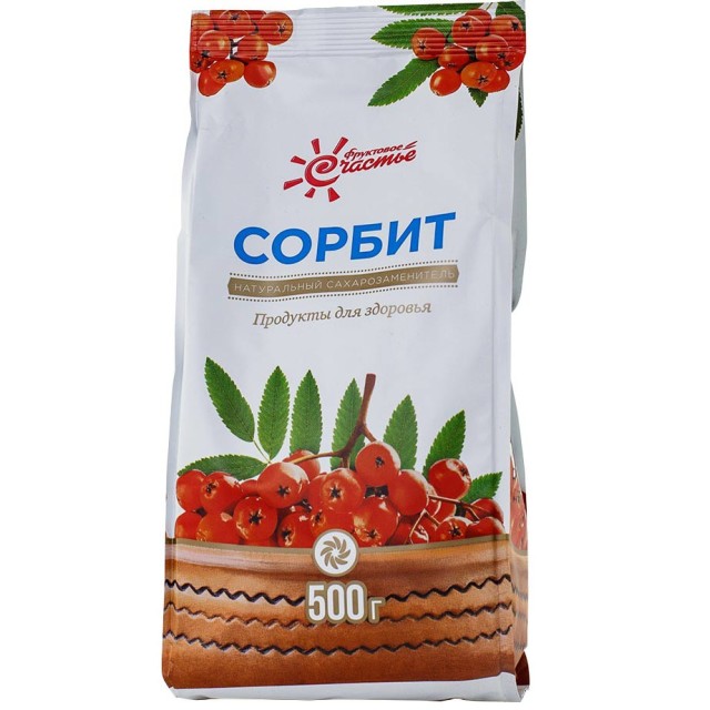 Сорбит пищевой пор пакет 500г