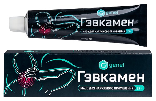 Гэвкамен мазь д/наруж прим 25г туба
