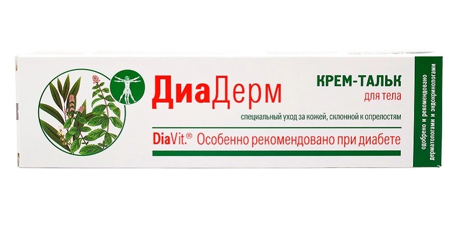 ДиаДерм крем-тальк д/тела 75мл