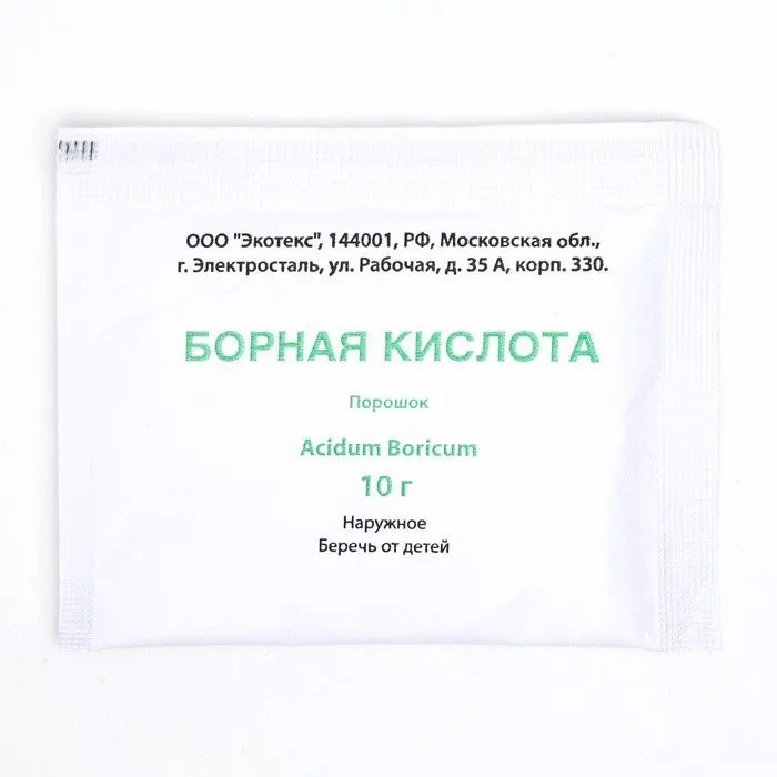 Борная к-та пор 10г