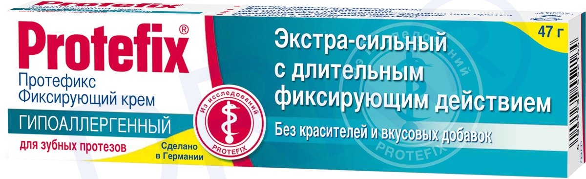Протефикс крем д/фикс зуб прот экстра-сил Гипоалл 40мл/47г
