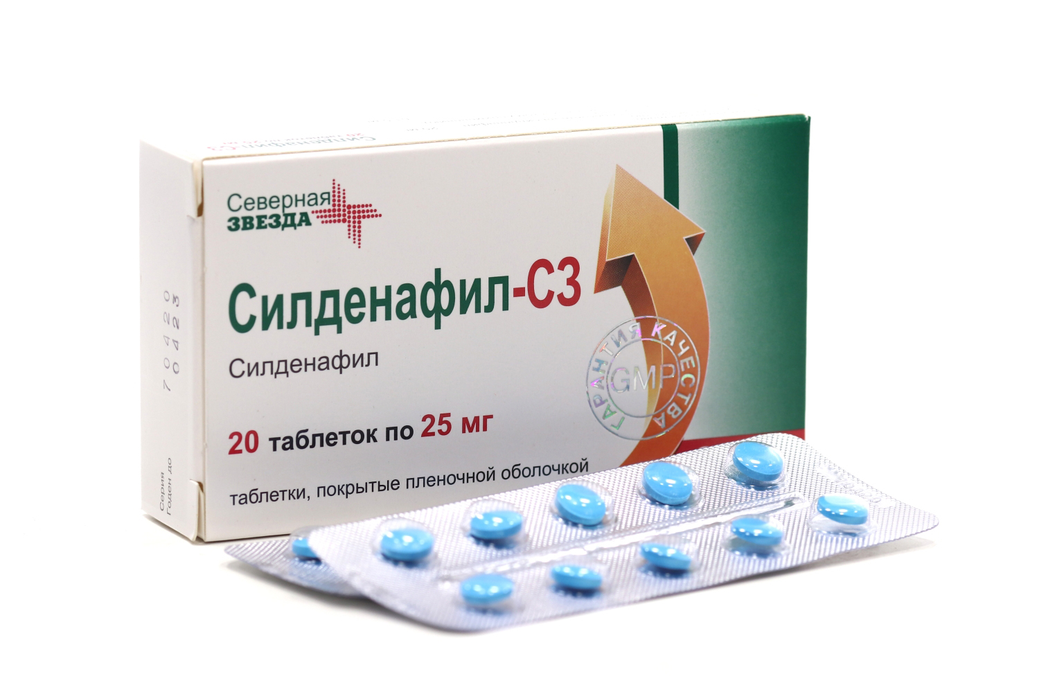 Силденафил-СЗ тбл п/п/о 25мг №20