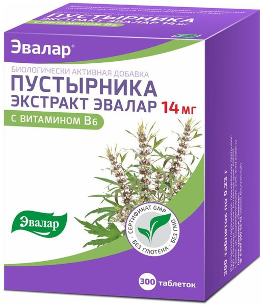 Пустырник с вит В6 тбл №300