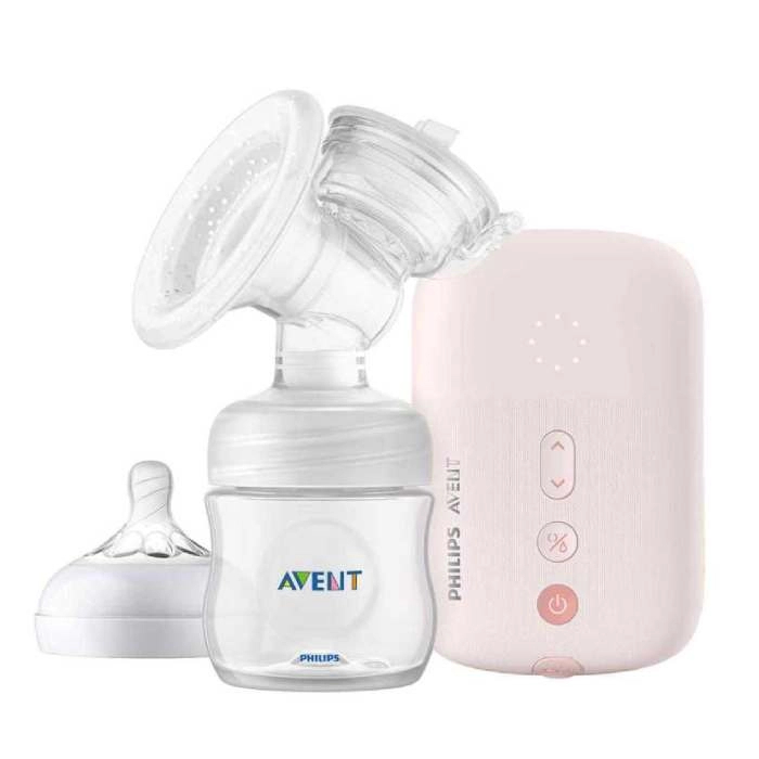 Авент молокоотсос электронный плюс с бут. SCF391/11