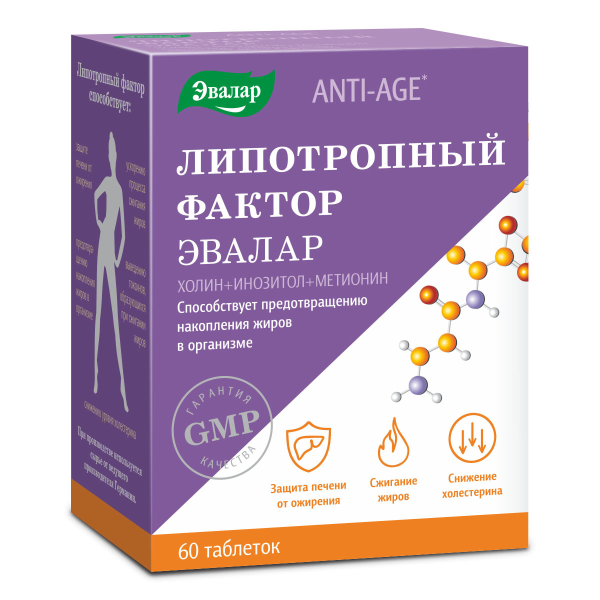 Липотропный фактор тбл №60
