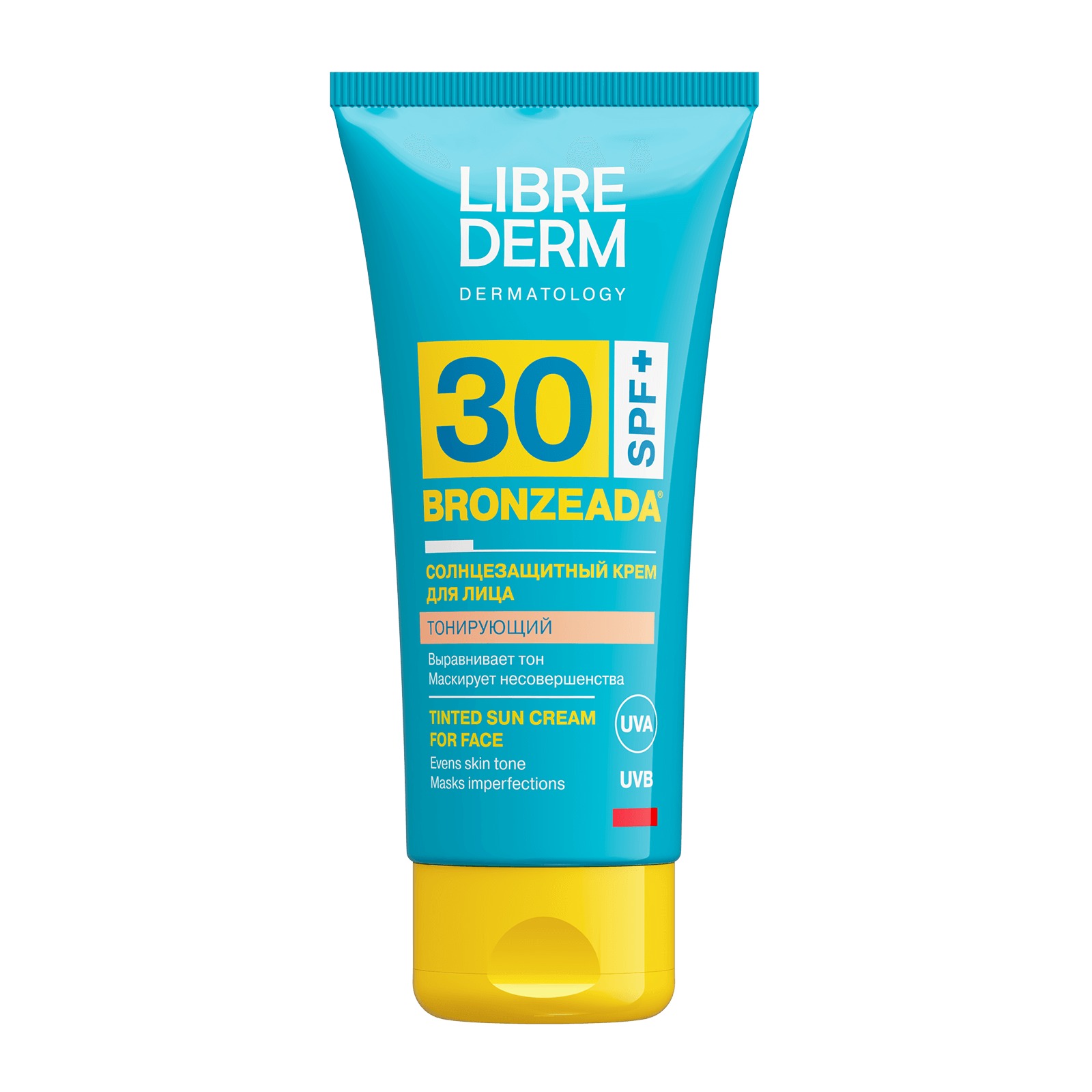 Либридерм Бронзиада крем с/защ тонир СПФ30 д/св/чув кож 50мл
