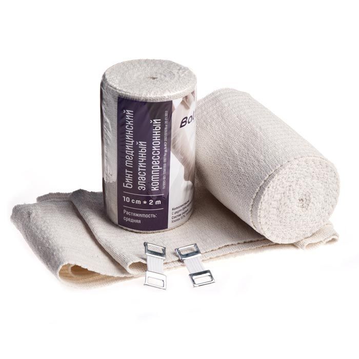 Балтик Медикал бинт мед эластичн компресс СР 10см х 2м