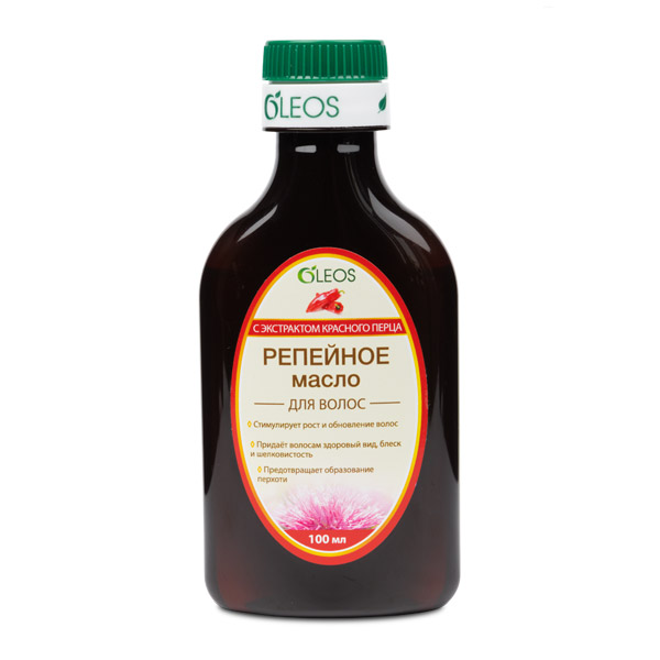 Репейное масло с красным перцем 100мл