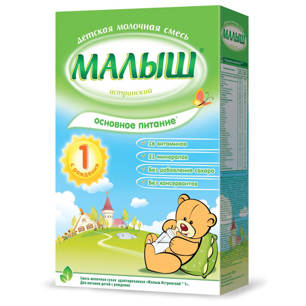 Малыш Истринский 1 смесь молочная 350г