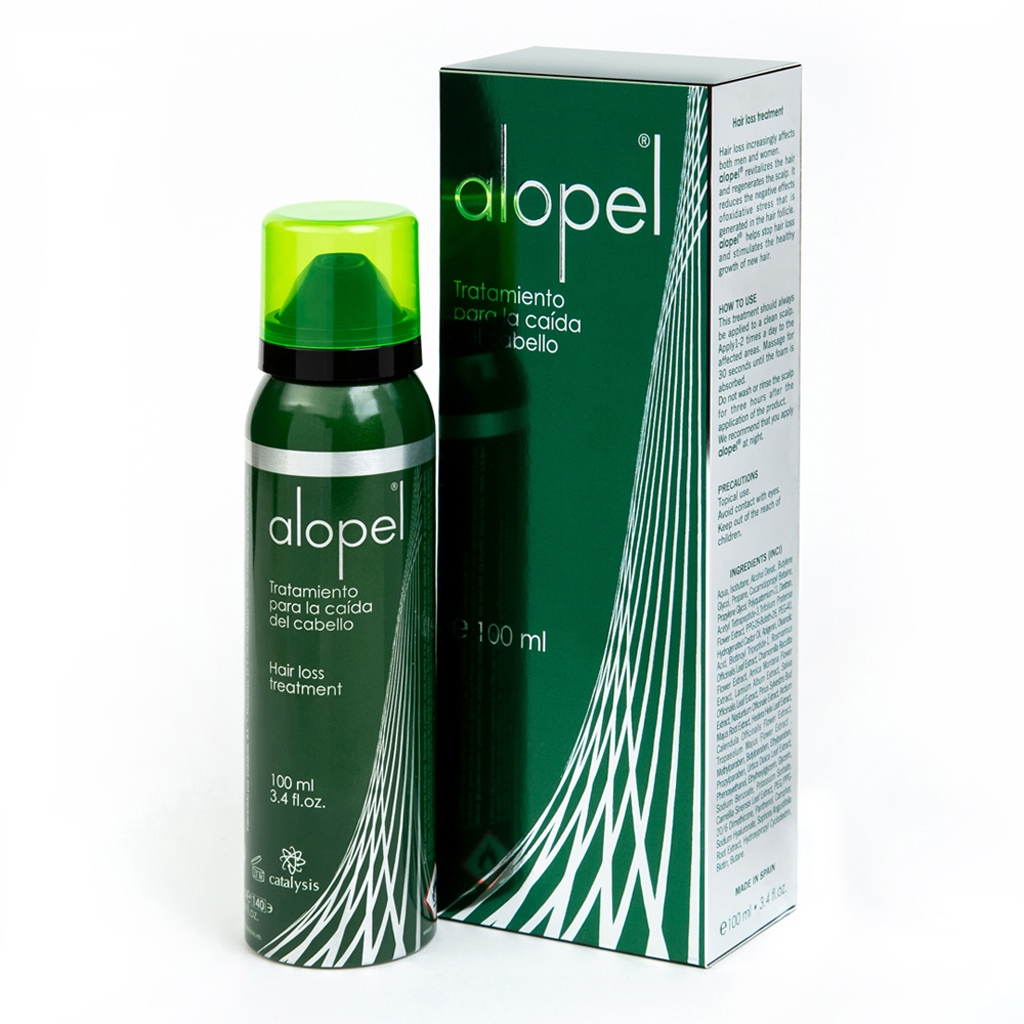 Алопель пена д/волос 100мл