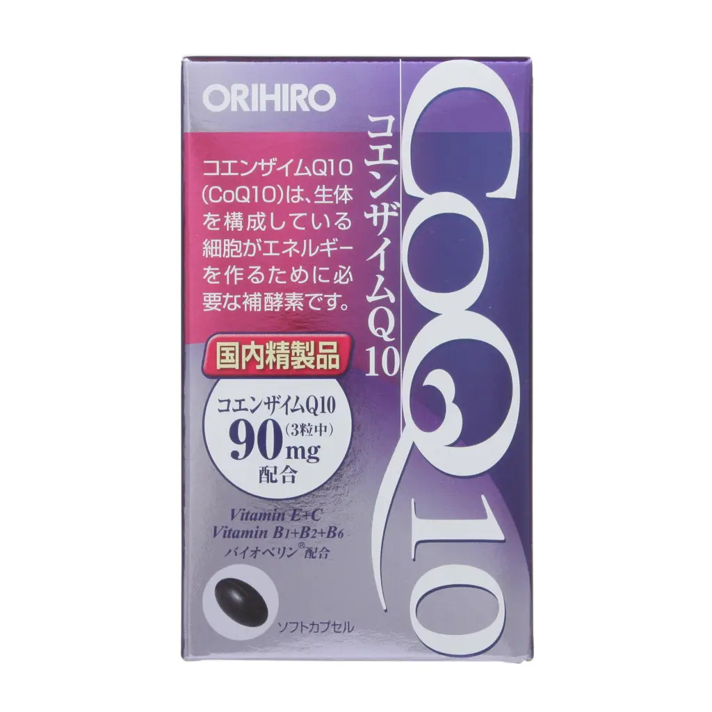 ОРИХИРО КОЭНЗИМ Q10 С ВИТАМИНАМИ КАПС. 365МГ №90 (БАД)
