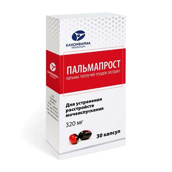 Пальмапрост капс 320мг №30