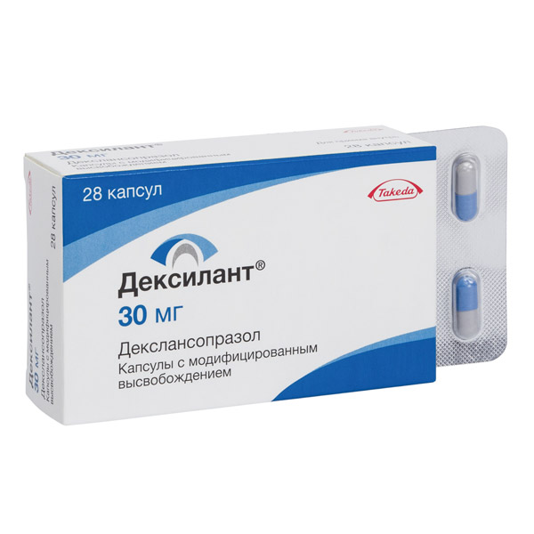 Дексилант капс модиф высв 30мг №28