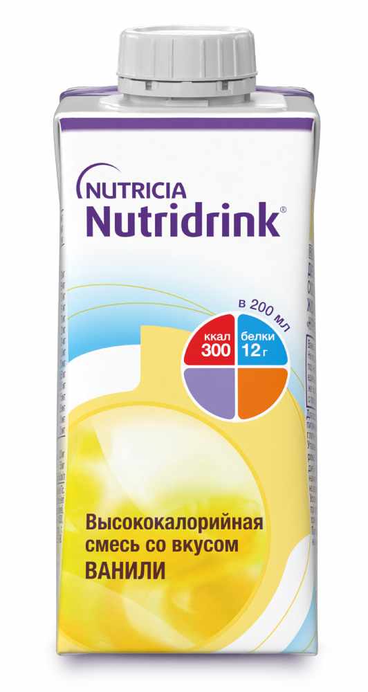 Нутридринк смесь д/энтер пит ваниль 200мл