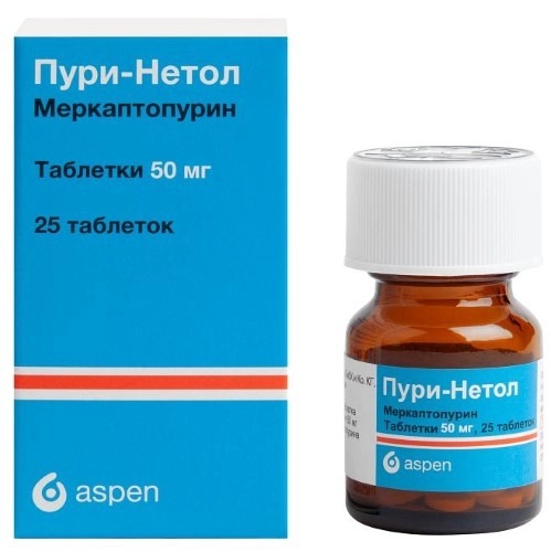 Пури-Нетол тбл 50мг №25
