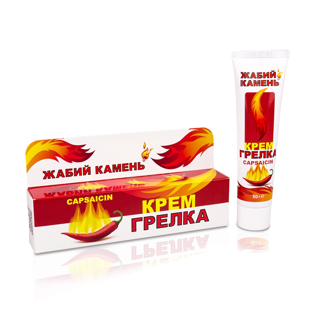 Жабий камень крем-грелка мас. для тела с согрев.эффектом 50,