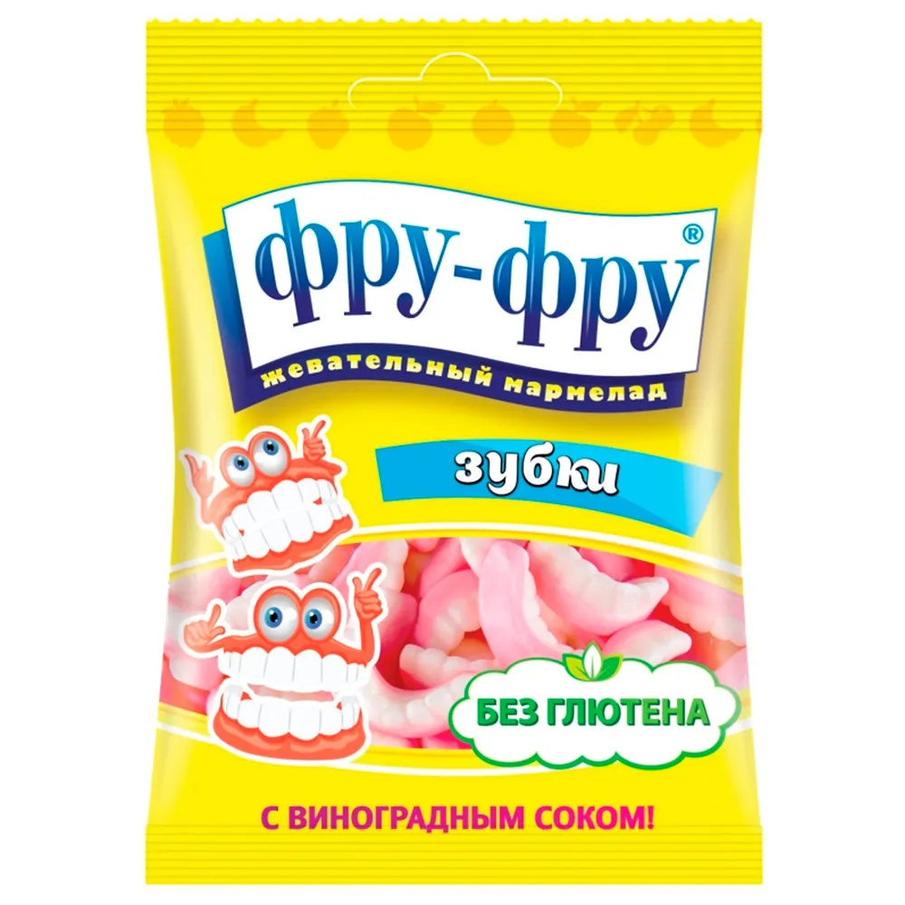 Фру-Фру мармелад Зубки 30г