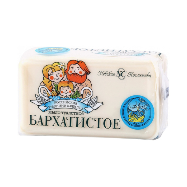 Мыло бархатистое 140г