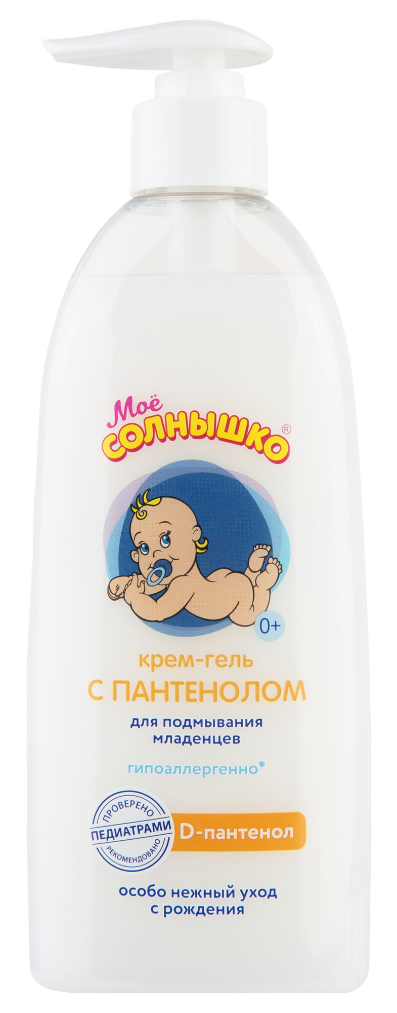 Мое Солнышко гель д/подмыв младенцев Пантенол 400мл