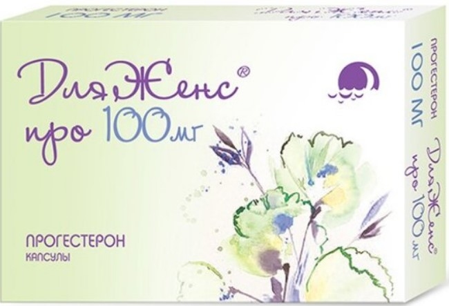ДляЖенс про капс 100мг №28 14*2 яч конт