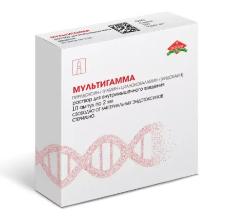 Мультигамма р-р в/м 2мл амп. №10