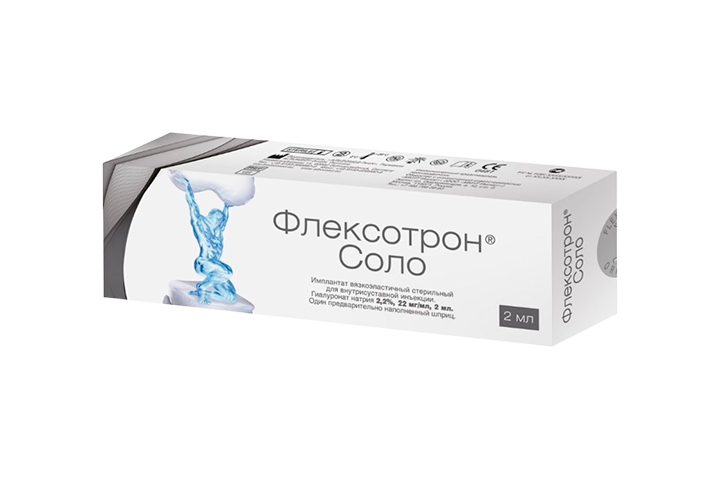 Флексотрон Соло имплантат вязк стер в/суст 22мг/мл 2мл №1