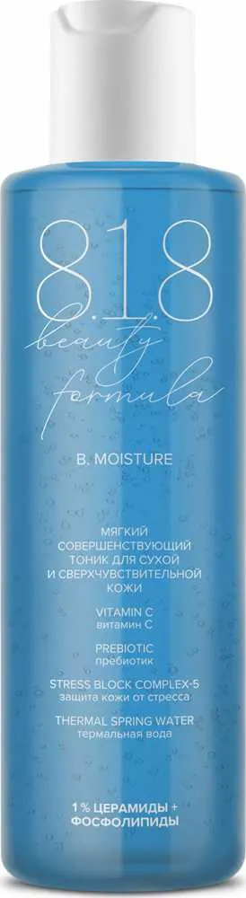 818 BEAUTY FORMULA ESTIQE тоник для сух/чувст. 200мл