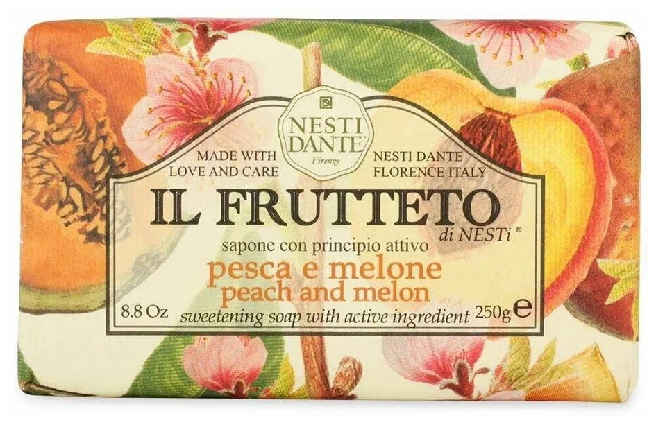 Нести Данте мыло Персик/Дыня 250г