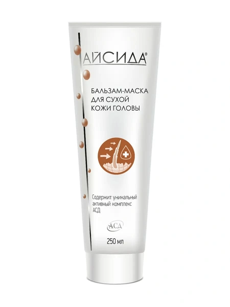 Айсида бальзам-маска д/сухой кожи головы 250мл