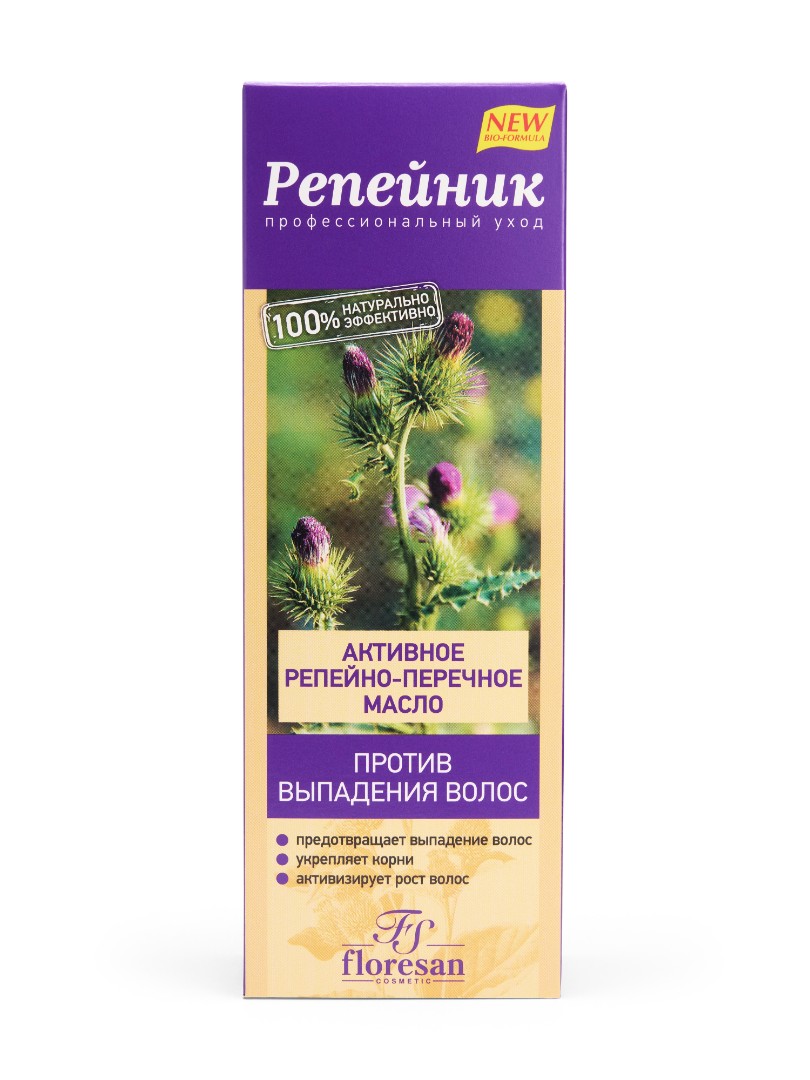 Флоресан Репейник масло репейно-перечн п/вып вол 100мл Ф-82