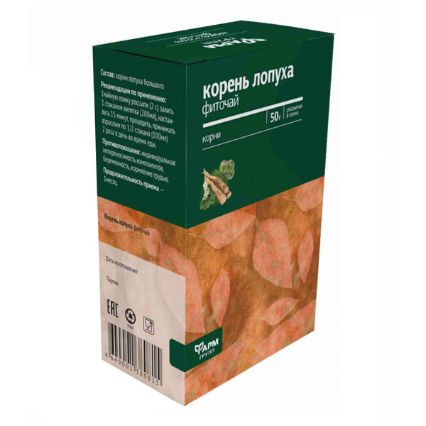 Лопуха корень Фиточай 50г