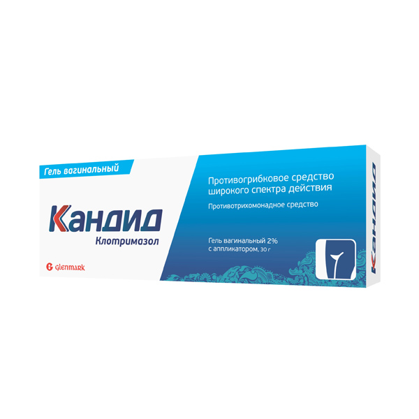 Кандид гель ваг 2% 30г