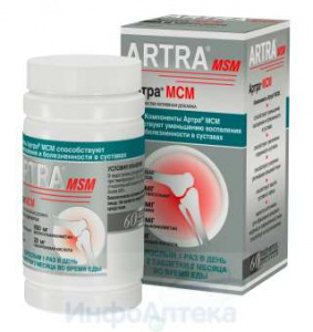 Артра МСМ тбл п/п/о №60
